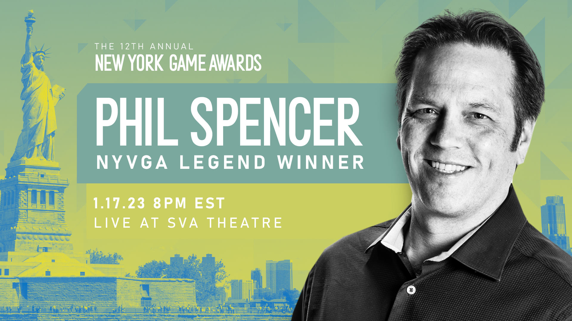 Awards: Xbox s Awesome Phil Spencer Will Accept Our Legend Award On 1